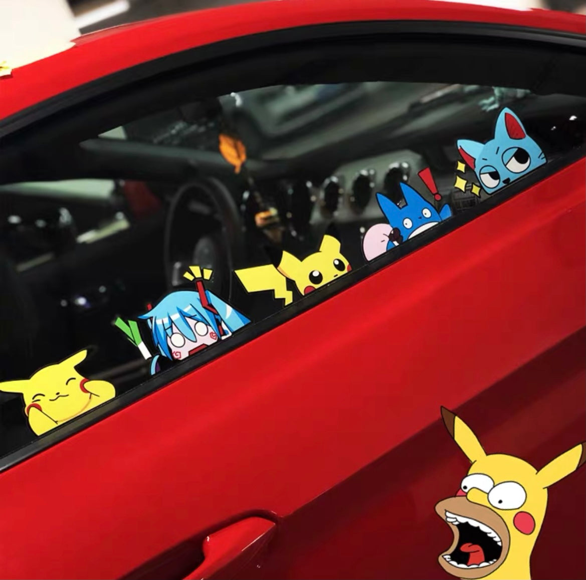 Pikachu Window Sticker – MYST AUTO