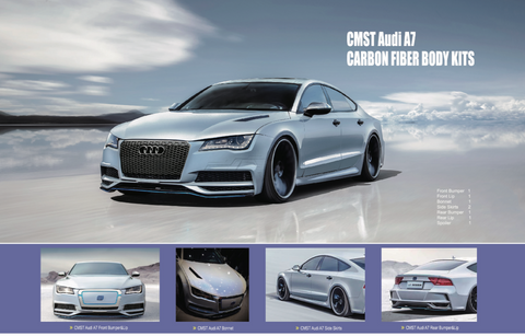 Audi A7 Carbon Fiber Body Kits