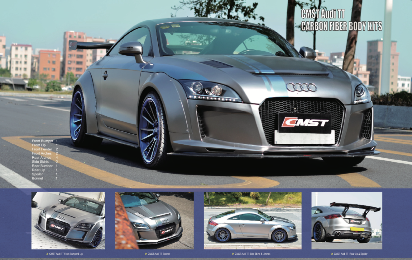 Audi TT Carbon Fiber Body Kits - 2