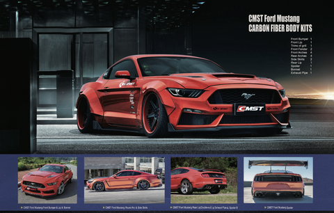 Ford Mustang (6th Gen) Carbon Fiber Body Kits - 2