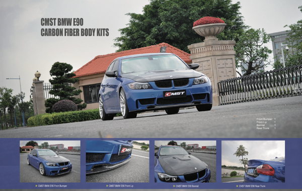 BMW 3 Series (E90) Carbon Fiber Body Kits - 1