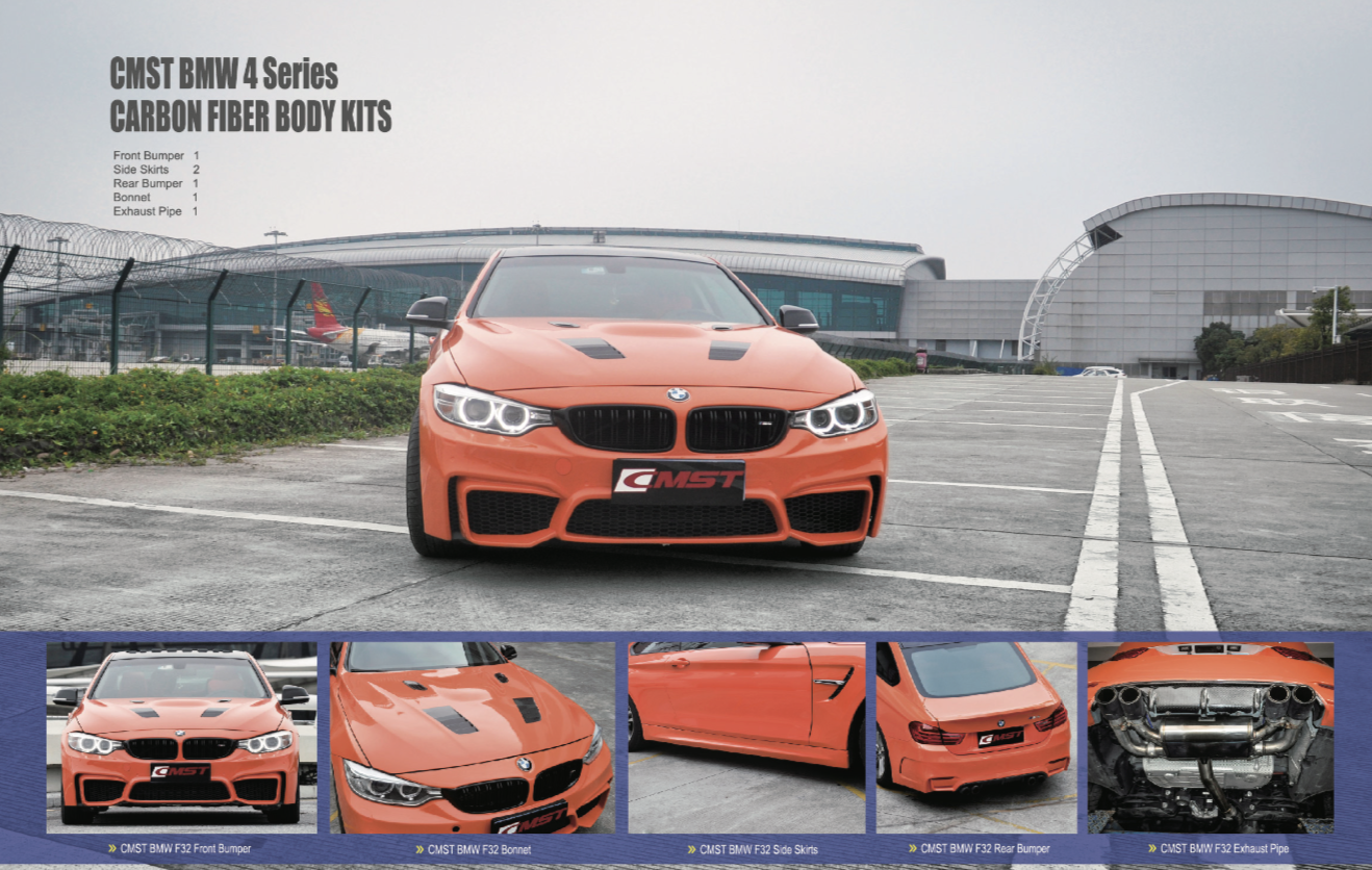 BMW 4 Series (F32) Carbon Fiber Body Kits