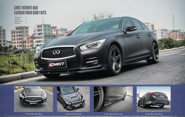 Infinity Q50 Carbon Fiber Body Kits - 1