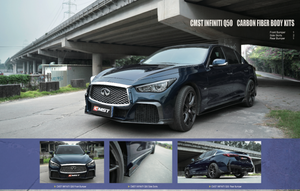 Infinity Q50 Carbon Fiber Body Kits - 2