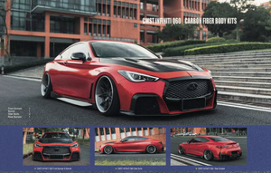 Infinity Q60 Carbon Fiber Body Kits