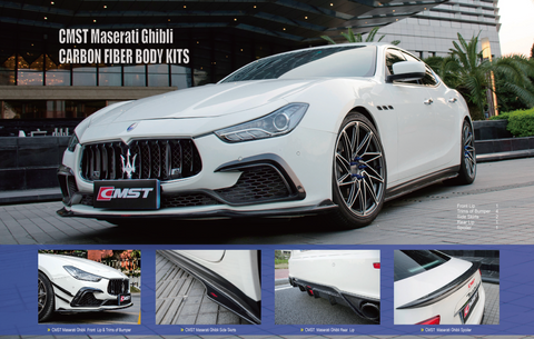 Maserati Ghibli (2013-2016) Carbon Fiber Body Kits