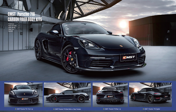 Porsche 718 Boxter/Cayman Carbon Fiber Body Kits