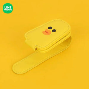 Line Friends Glasses Holder for Car Sun Visor