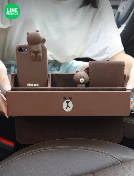 Line Friends Car Seat Gap Storage Box (1 Pair)