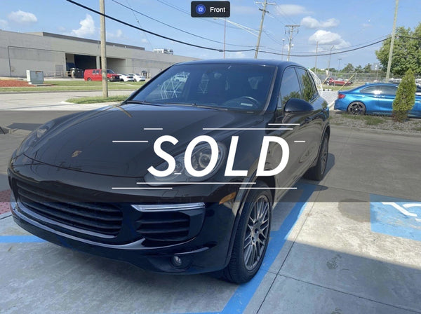 2017 Porsche Cayenne Platinum 4D SUV