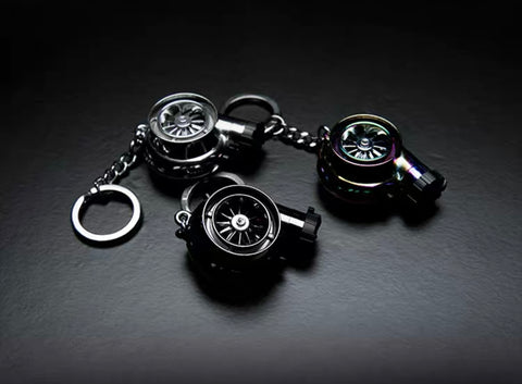 Turbine Lighter Key Chain (USB Charging Jack)