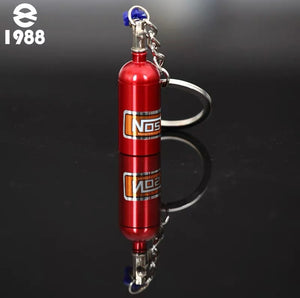 NOS Cylinder Key Chain