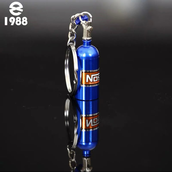 NOS Cylinder Key Chain