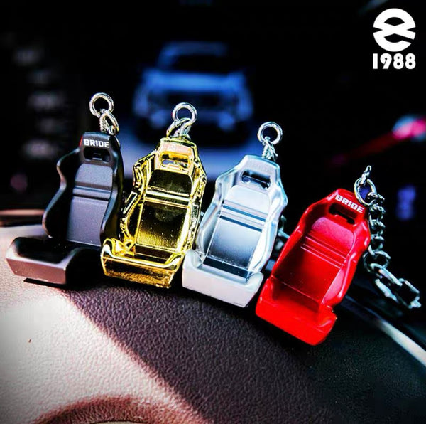 Racing Car Seat Key Chain