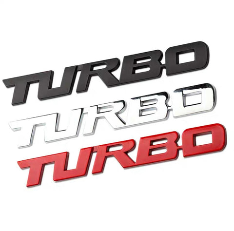 “TURBO” Car Sticker