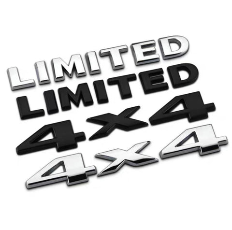 "4X4 / LIMITED" Car Body Sticker