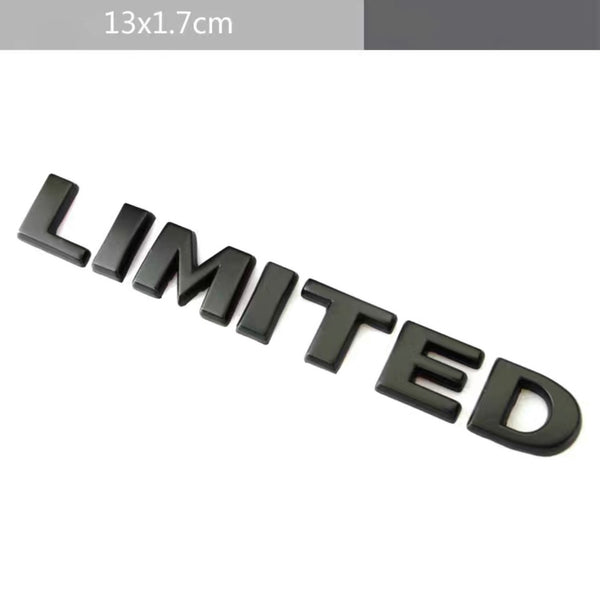 "4X4 / LIMITED" Car Body Sticker