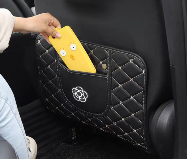 "Flower Series" Car Seat Back Protector / Kick Mat