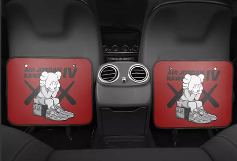 "Cartoon Figure Series" Car Seat Back Protector / Kick Mat (Multi-Style)