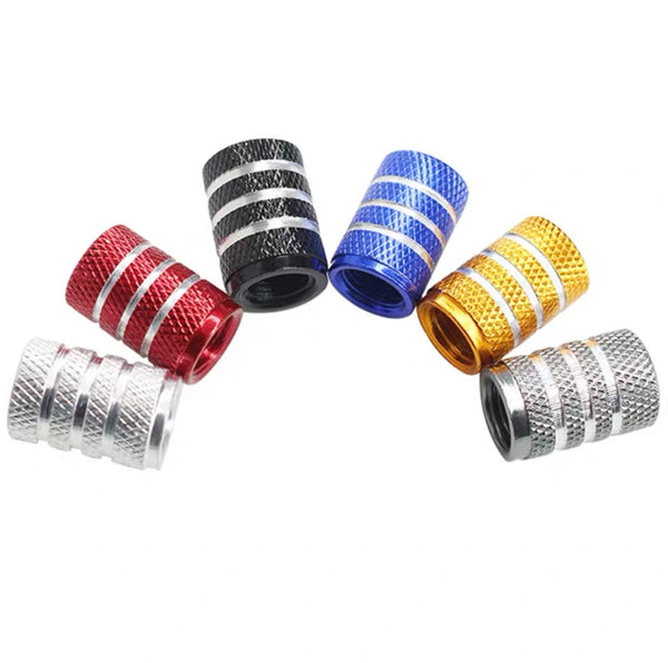 Aluminum Tire Valve Cap (4pcs)