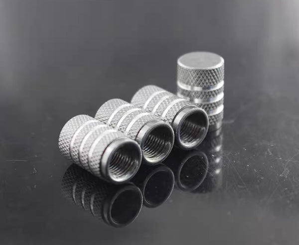 Aluminum Tire Valve Cap (4pcs)