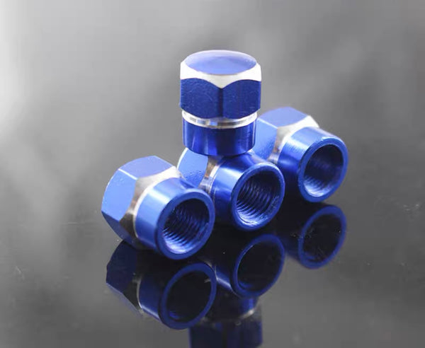 Aluminum Tire Valve Cap (4pcs)