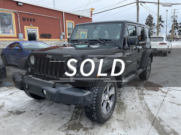 2017 Jeep Wrangler Unlimited 4D SUV