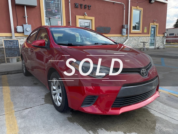 2015 Toyota Corolla LE 4D Sedan