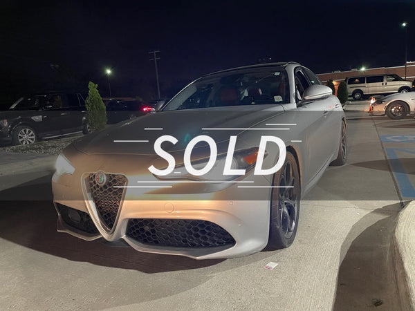 2017 Alfa Romeo Giulia Ti 4D Sedan
