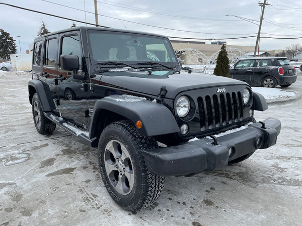 2017 Jeep Wrangler Unlimited 4D SUV