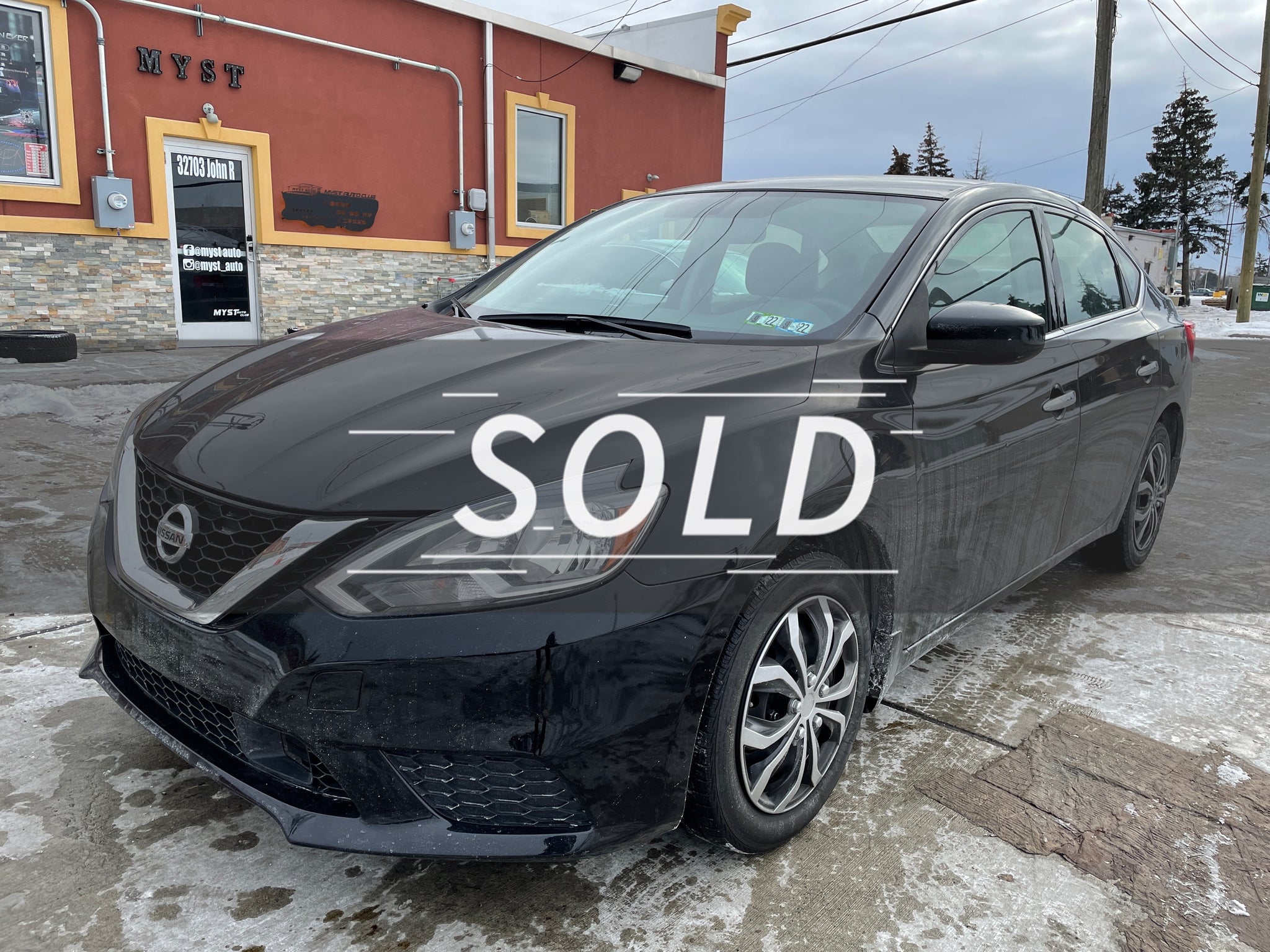 2019 Nissan Sentra S 4D Sedan