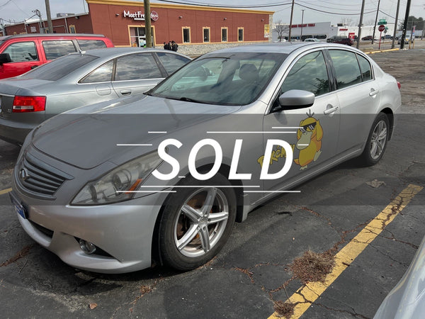 2011 Infinity G37 4D Sedan