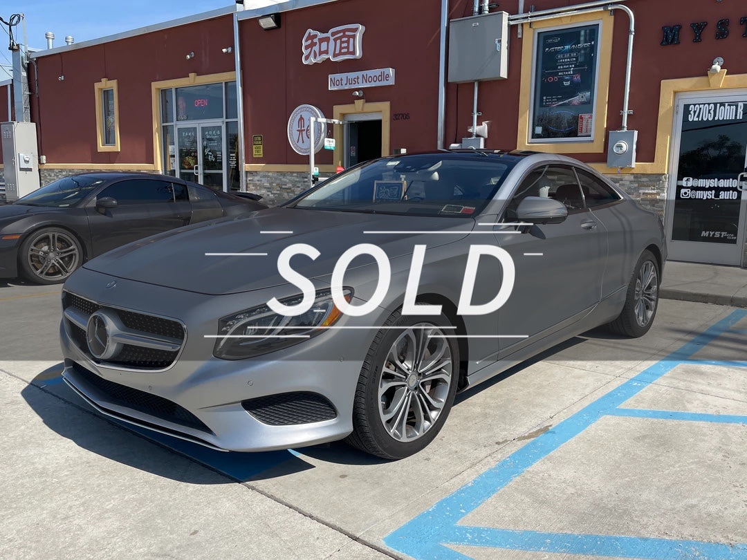 2015 Mercedes-Benz S 550 2D Coupe