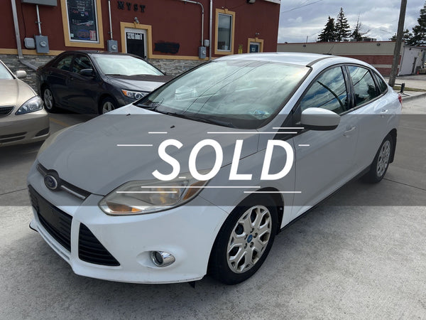 2012 Ford Focus SE 4D Sedan