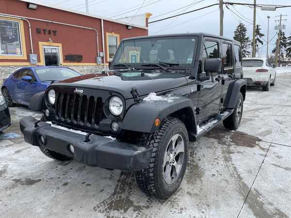 2017 Jeep Wrangler Unlimited 4D SUV