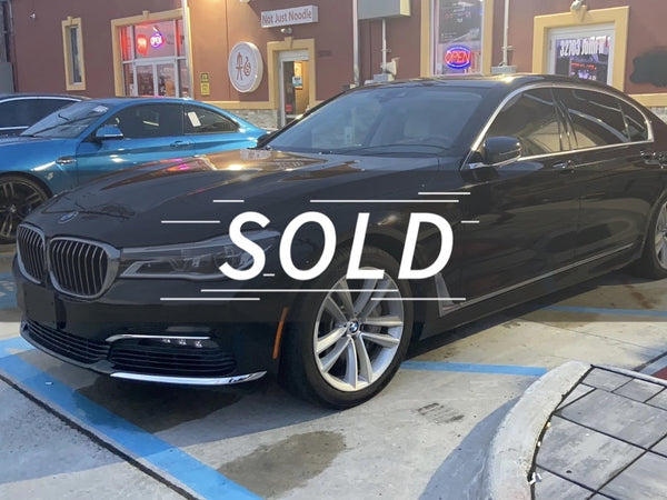 2016 BMW 750i xDrive 4D Sedan