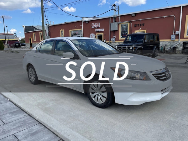 2012 Honda Accord LX 4D Sedan