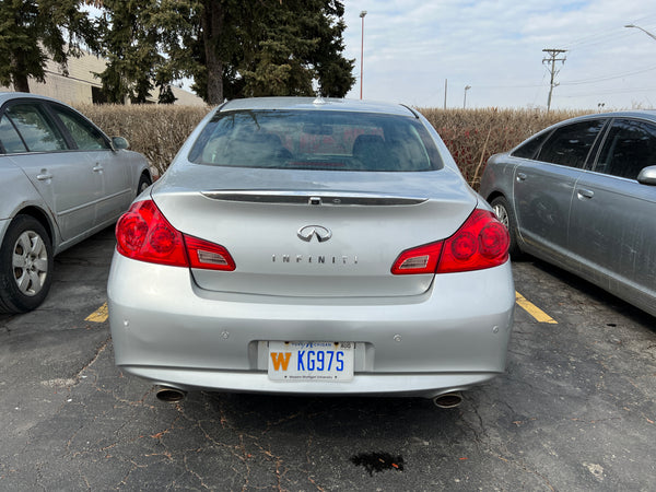 2011 Infinity G37 4D Sedan