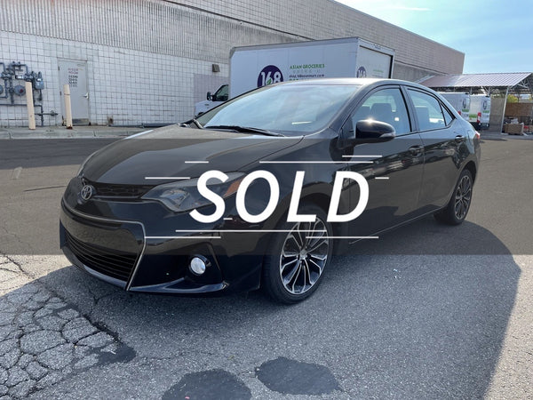 2015 Toyota Corolla S Plus 4D Sedan
