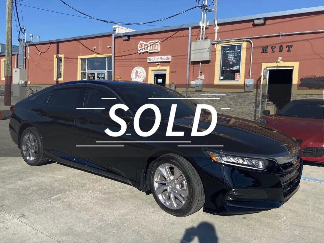 2019 Honda Accord LX 4D Sedan