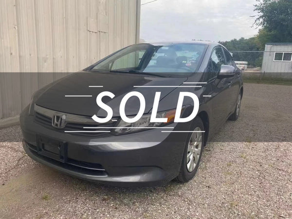 2012 Honda Civic LX 4D Sedan